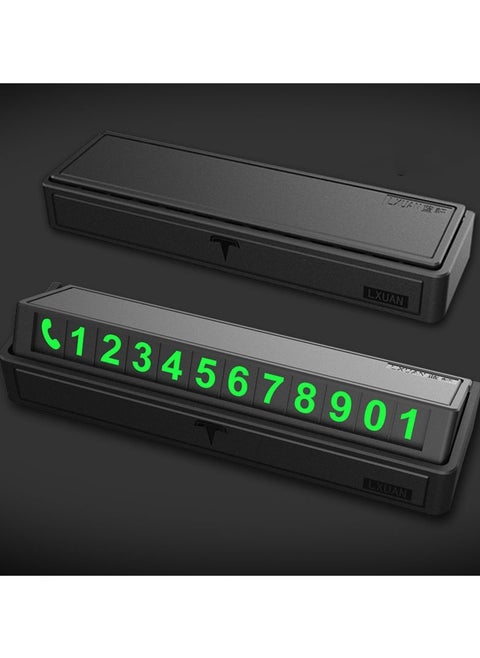 Car Temporary Parking Number Plate