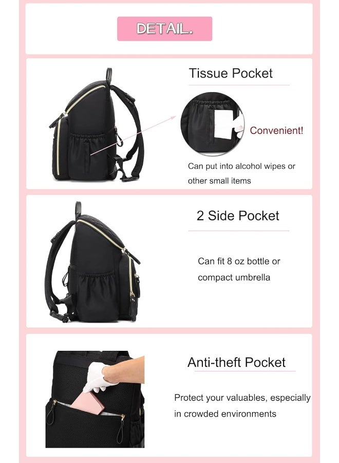 LORADI Diaper Bag with Stroller Buckle - Image 4