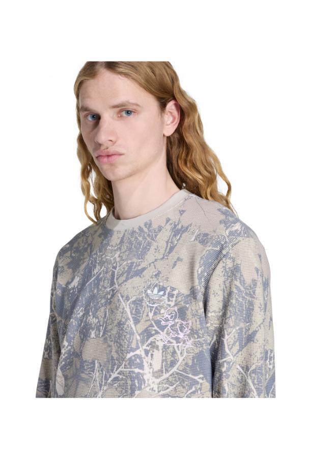 اديداس اوريجينالز قميص ORIGINALS WAFFLE WORKWEAR LONG SLEEVE - Image 3