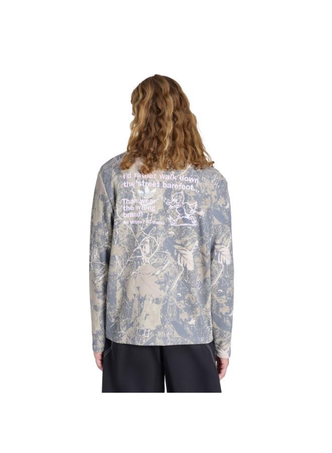 اديداس اوريجينالز قميص ORIGINALS WAFFLE WORKWEAR LONG SLEEVE - Image 2