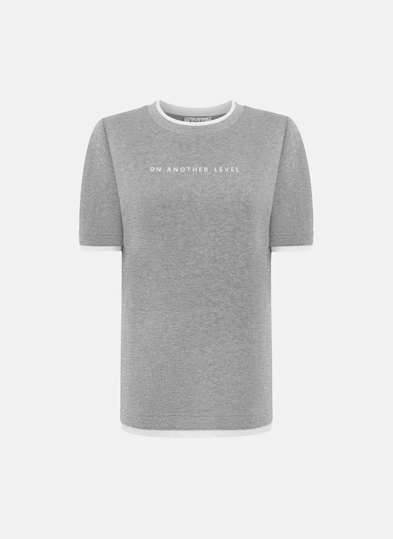 Lichi T-shirt with lettering