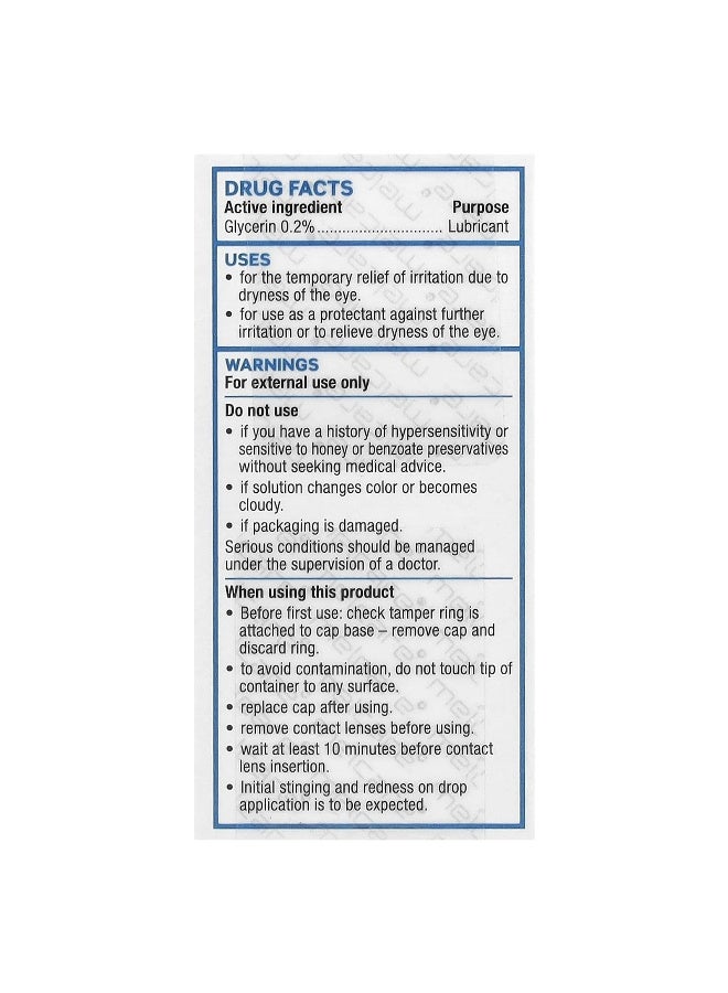 Optimel Optimel, Manuka+™ Dry Eye Drops, 0.34 oz (10 ml)  - Image 3