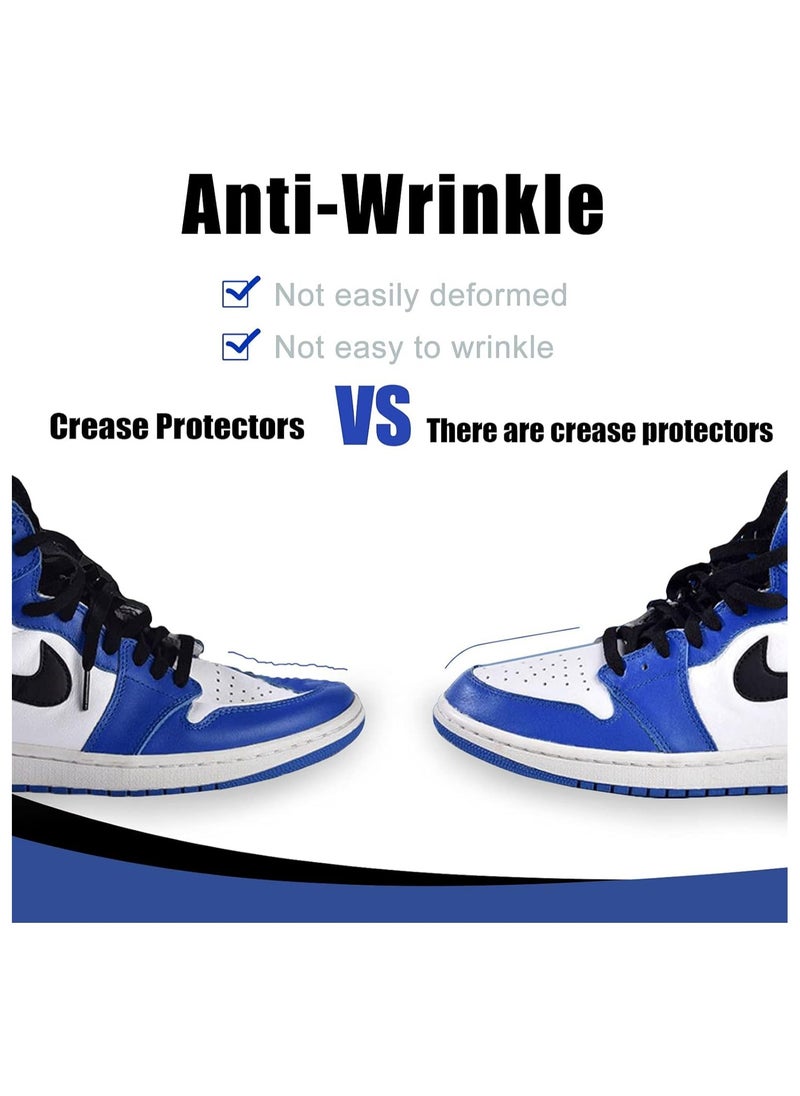 KASTWAVE KASTWAVE Crease Protectors for Air Force Shoes, Sneakers Guards Anti, Wrinkle Shoes Protector Inserts Black and White (2 pairs)  - Image 4
