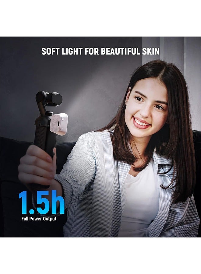 Neewer NEEWER Fill Light For DJI Pocket3 Sports Camera Light Custom Magnetic 2800k-6500k Pocket3 Camera Fill Light - Image 4