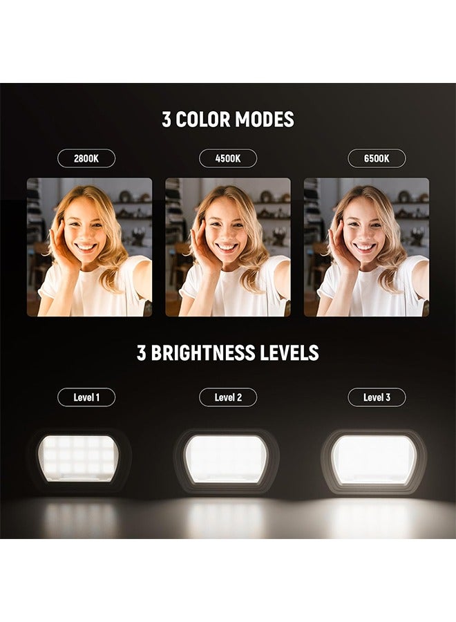 Neewer NEEWER Fill Light For DJI Pocket3 Sports Camera Light Custom Magnetic 2800k-6500k Pocket3 Camera Fill Light - Image 5