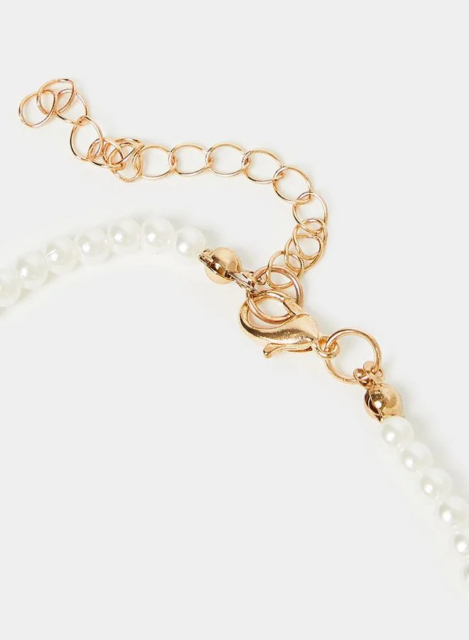 Styli Set of 2 - Mushroom Drop Anklet