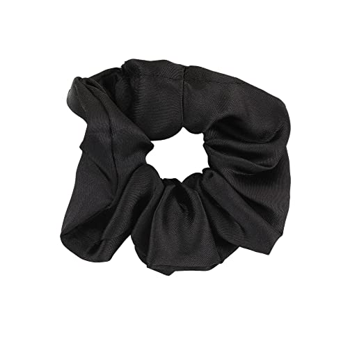Estele Black Hair Ties Scrunchies Elatic Hair Band for Womens/girls (Pack of 2) - Image 5