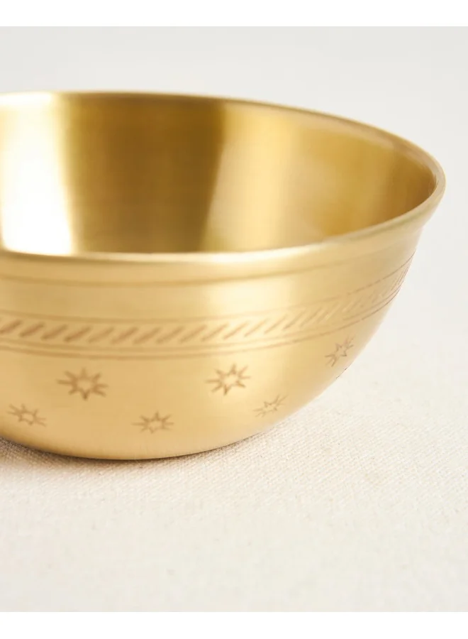 Chumbak  Sitara Brass Bowl  | Best Price UAE