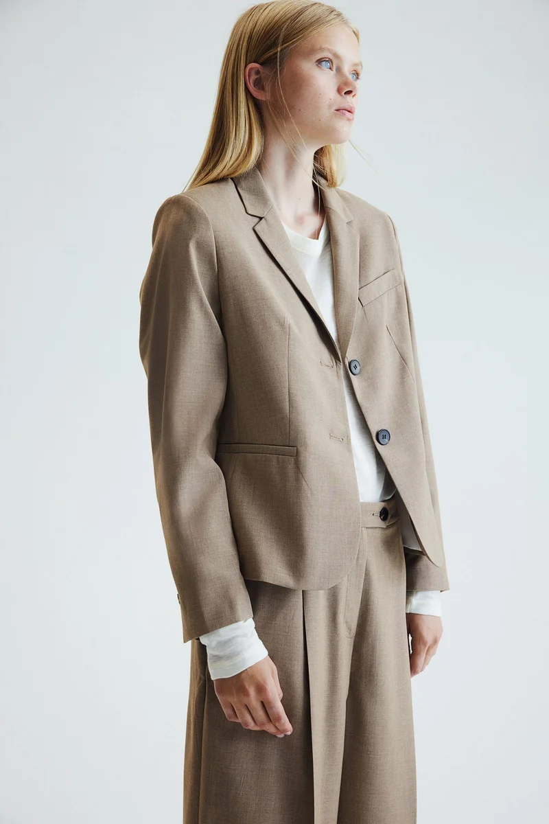 H&M Crease-Leg Trousers