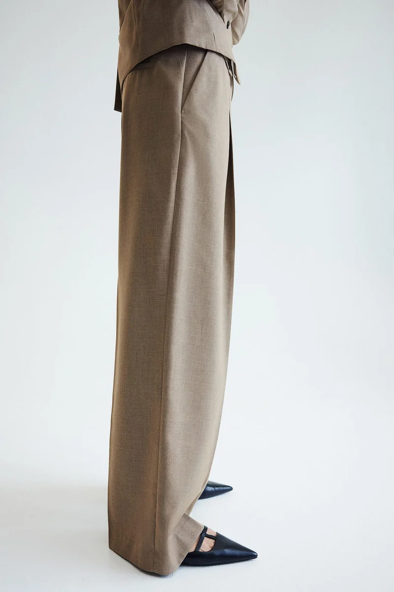 H&M Crease-Leg Trousers