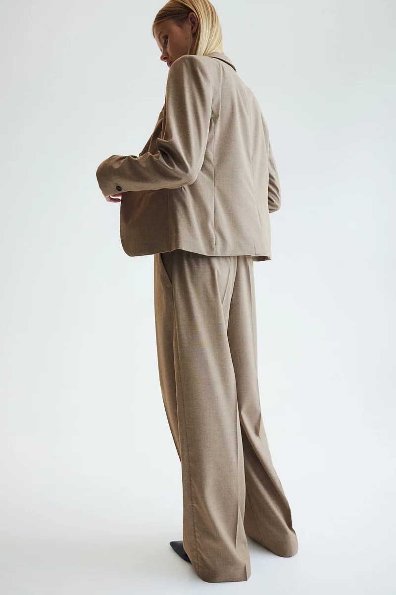 H&M Crease-Leg Trousers