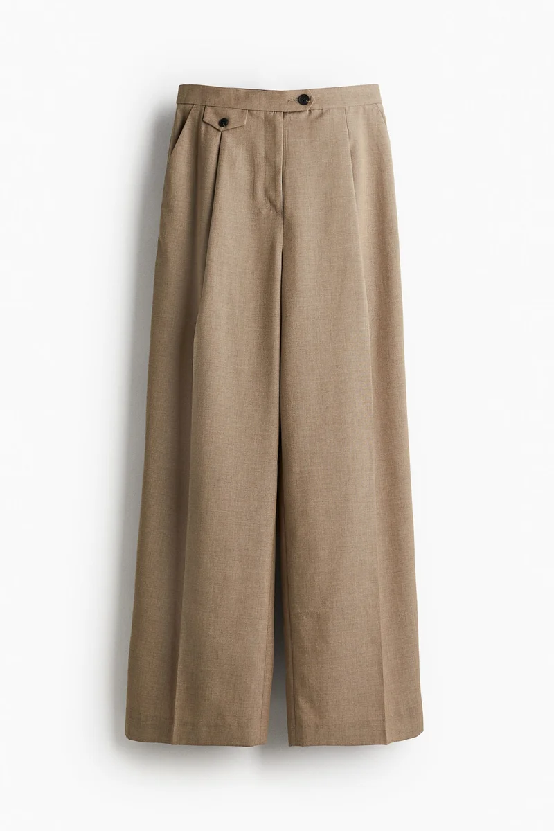 H&M Crease-Leg Trousers