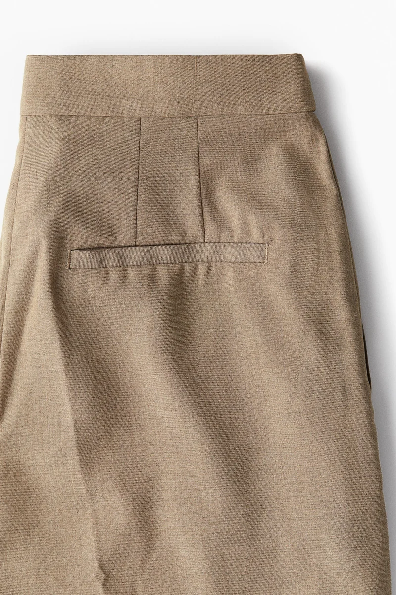 H&M Crease-Leg Trousers