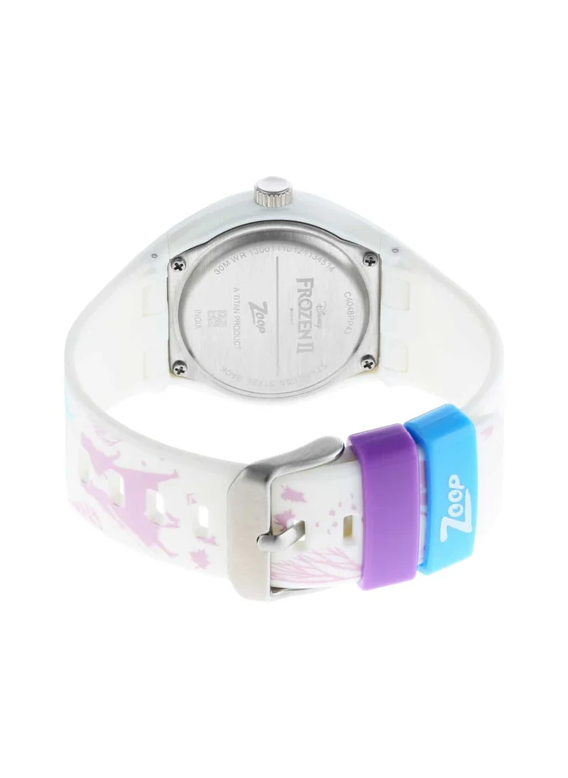 زوب Kids Unisex Analog Round Shape Polyurethane Wrist Watch C4048PP43 - 44 Mm
