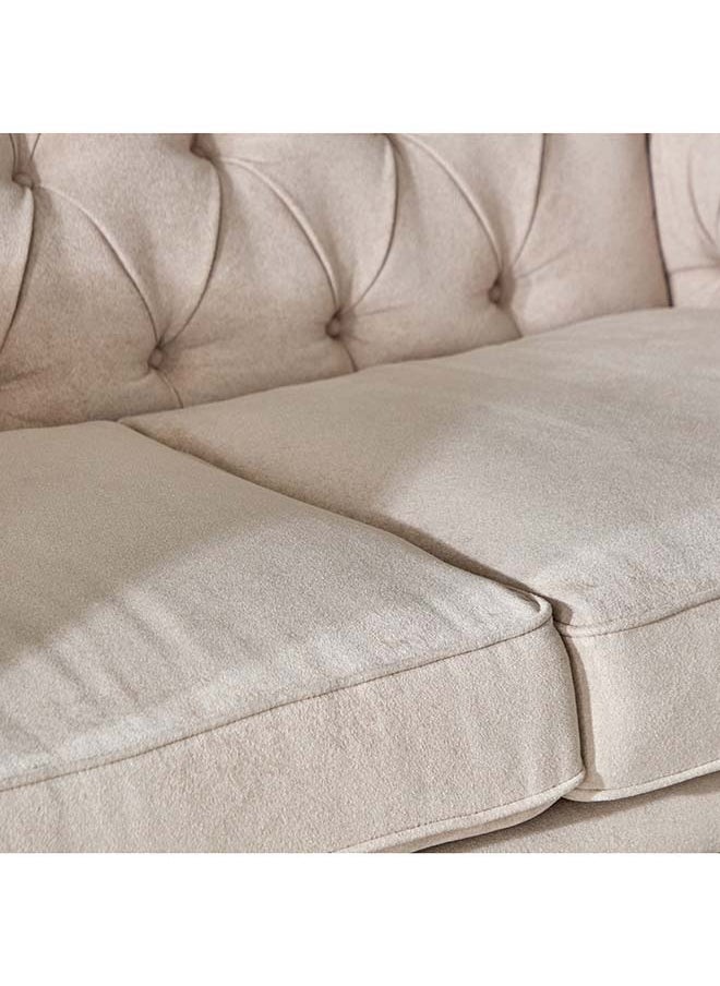 Cypress 2-Seater Fabric Sofa with 2 Cushions 176 x 75 x 95 cm