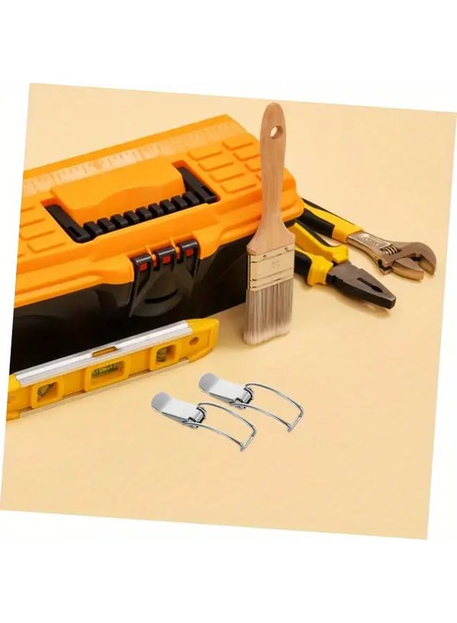 4pcs H 115B 304 Stainless Steel Spring Loaded Toggle Latch Lock No Drilling - Image 5