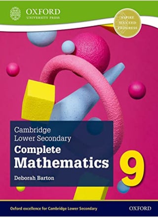 Cambridge Lower Secondary Complete Mathematics 9 Student Book Second Edition - pzsku/Z319AA4EE90254540B3FAZ/45/_/1708446635/8b0a9fab-f032-40b8-bf95-8492da25dcb8