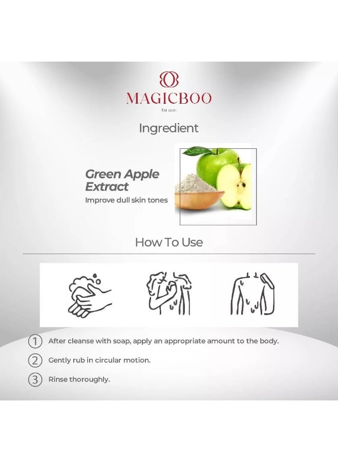 Magicboo Le Masque Hazelia Apple Spa Scrub Bath Salt, 1000ml - Image 3