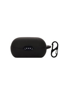 ماركة غير محددة غطاء سيليكون محمول مقاوم للخدش ومقاوم للصدمات مع حلقة تسلق لـ Anker Soundcore Life Note 3 (أسود)  - Image 1