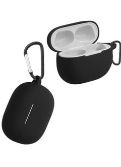 ماركة غير محددة غطاء سيليكون محمول مقاوم للخدش ومقاوم للصدمات مع حلقة تسلق لـ Anker Soundcore Life Note 3 (أسود)  - Image 2