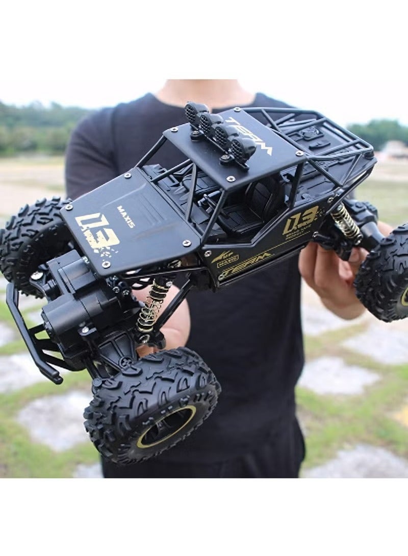 High-Speed Off-Road Bigfoot Climbing Remote Control Toy Car, 4 Wheel 1:16 Scale Crawler Remote Control Car, Metal Alloy Rock Crawler Toy Car, For Ages 8+ Years - Image 4