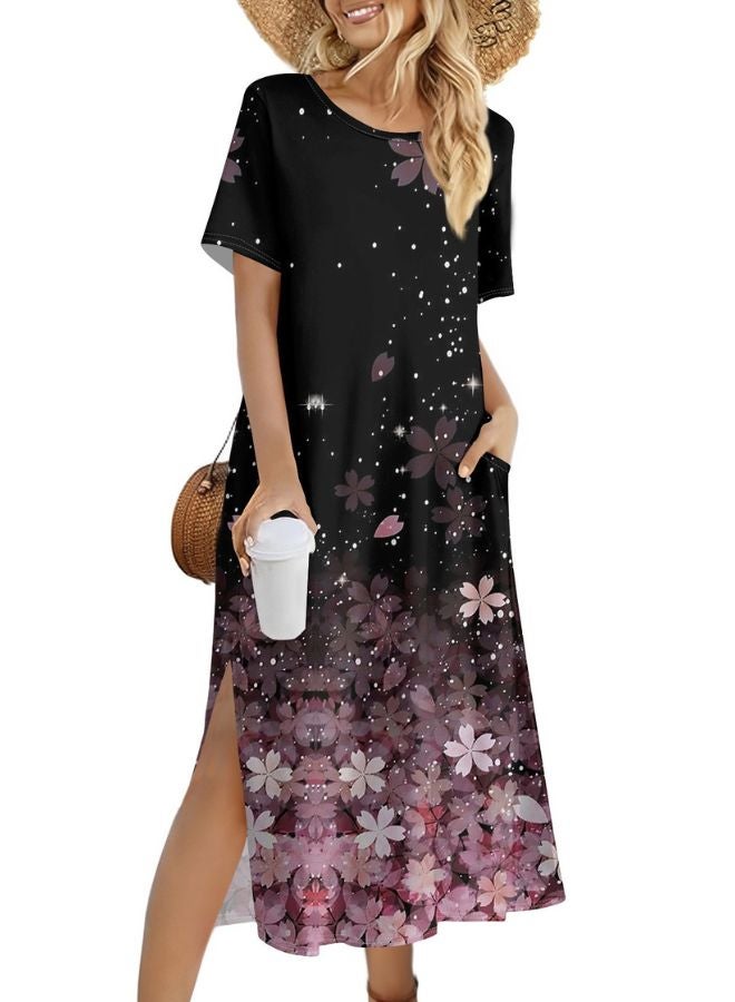 Tepveisoy Women's Fashion Summer Dresses Casual Beach Dresses One Piece Dress Slim Holiday Dress  - Image 1