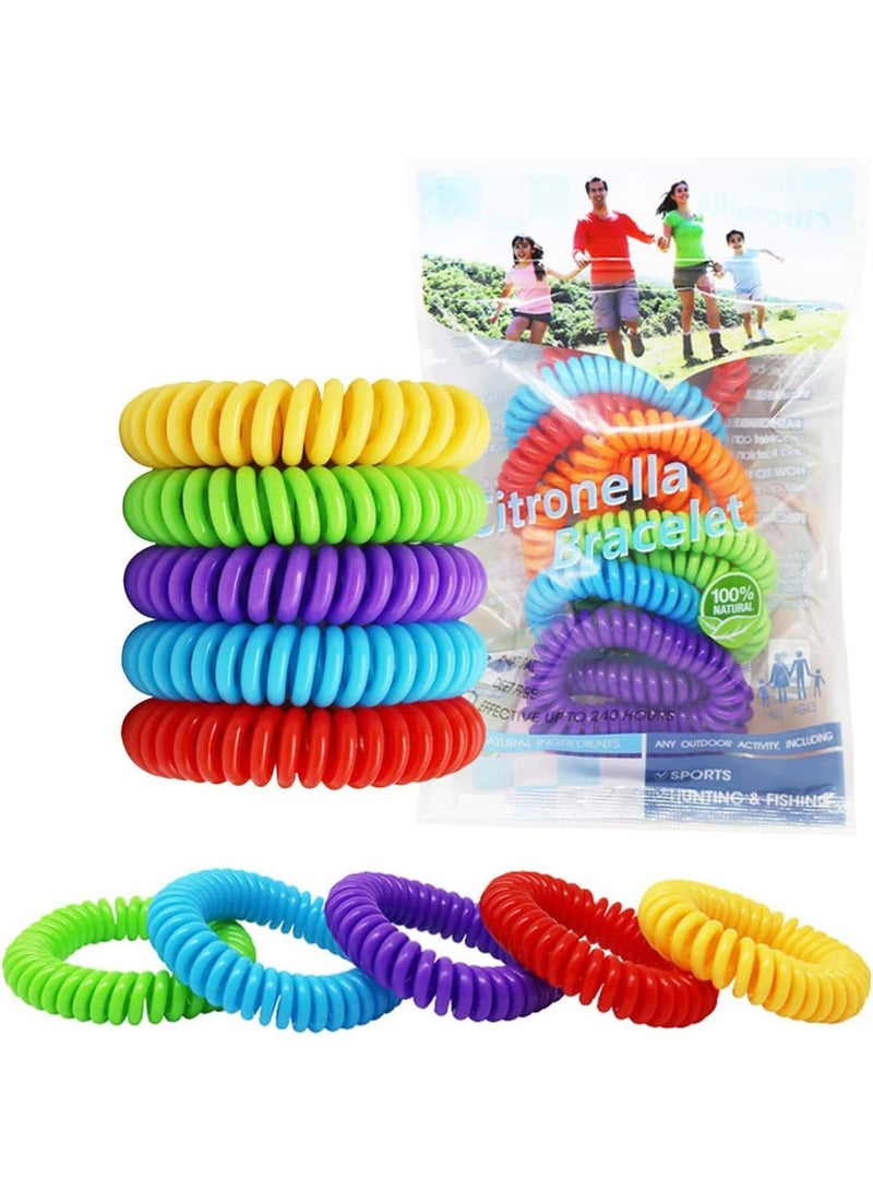 Luckam Anti Mosquito Repellent Bracelets - 5 Pieces - Image 1