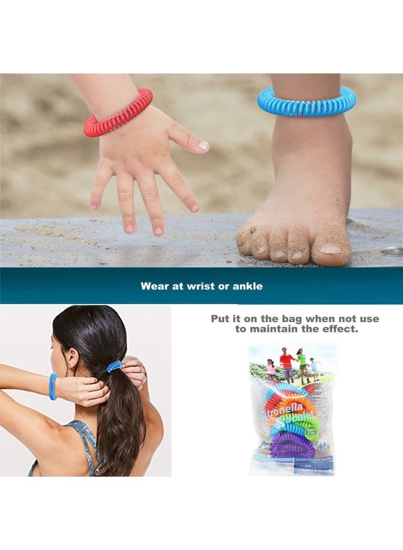 Luckam Anti Mosquito Repellent Bracelets - 5 Pieces - Image 5