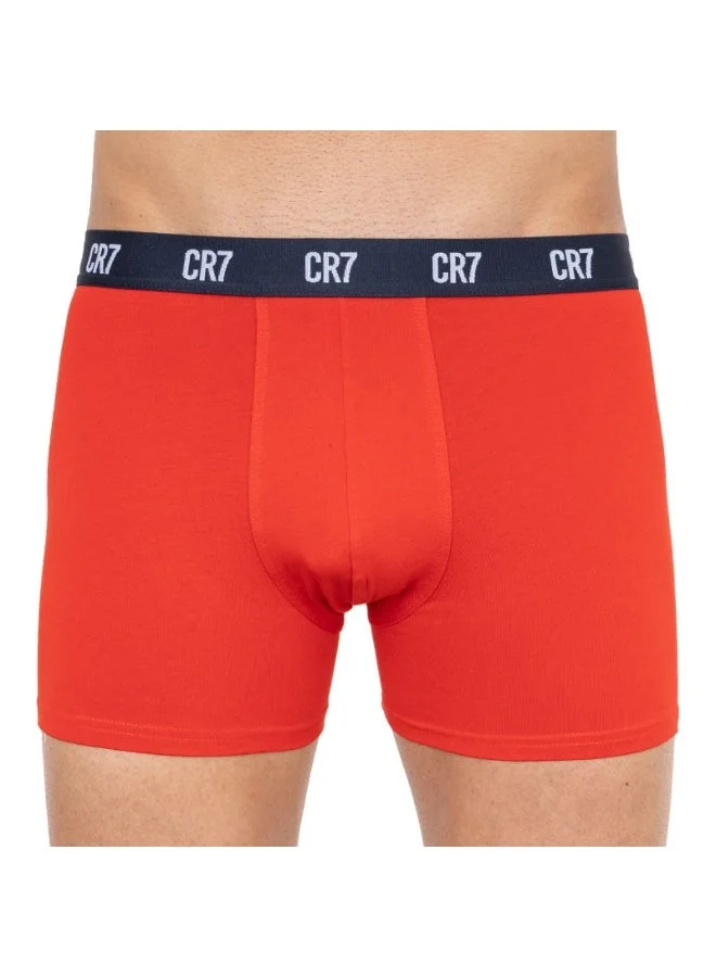CR7  CR7 Men’s 3‑Pack Cotton Blend Trunk Underwear – Breathable, Comfortable Everyday Support for Men | Best Price UAE
