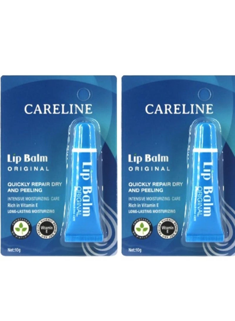 Careline Two Pieces Of Original Lip Balm 10g - Image 1