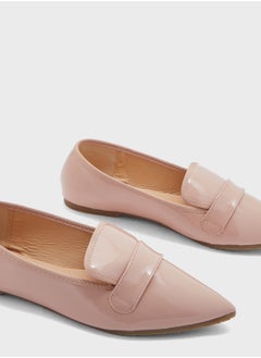 ELLA Patent Pointy Toe Flat Shoe  - Image 4