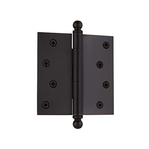 Nostalgic Warehouse Ball-Tip Residential Door Hinge with Square Corners - Image 1