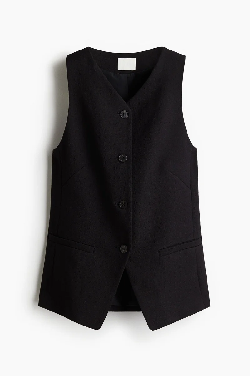 H&M Long waistcoat