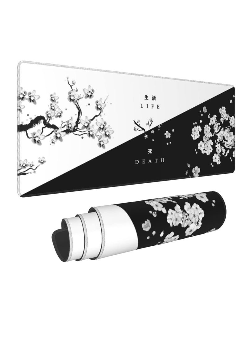 Japanese Black and White Gaming Mouse Pad Mat XL Size Anti Slip Base – Speed Edition | 70 X 30 cm - pzsku/Z319B90B83089BB3B6DD0Z/45/_/1732573440/fb3493cb-dcbd-4964-868d-04b7de89f7b3