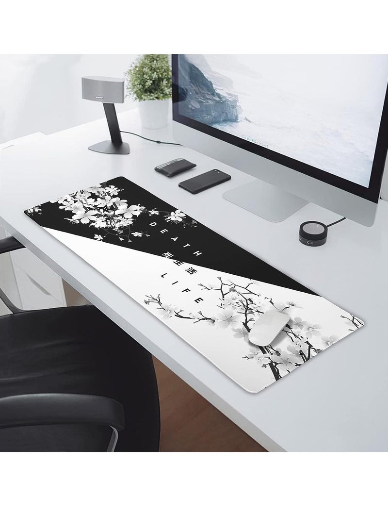Japanese Black and White Gaming Mouse Pad Mat XL Size Anti Slip Base – Speed Edition | 70 X 30 cm - pzsku/Z319B90B83089BB3B6DD0Z/45/_/1732573511/6ddd801b-577b-4854-9b42-019152fea275
