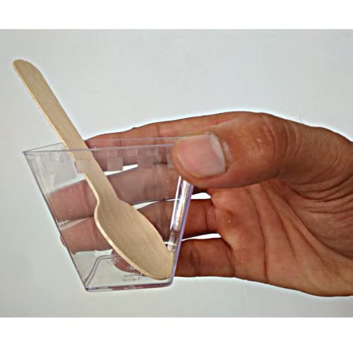 Alpha Basics 110ml Mousse Pudding Dessert Cups (Pack of 20) - Image 4