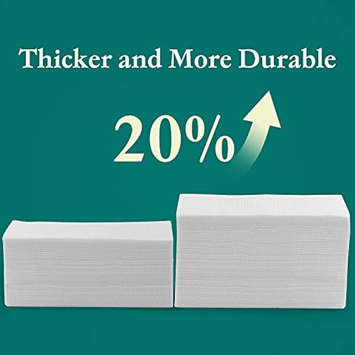 optxpnd Disposable Face Cloths for Washing Disposable Towels Facial Towelettes Facial Cleansing Cloths (2 Pack) - Image 2