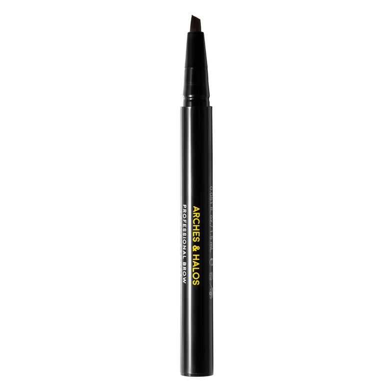 Arches & Halos Arches and Halos Angled Bristle Tip Waterproof Brow Pen - Water Based and Smudge Proof Eyebrow Pencil - Extended Wear - Mocha Blonde - 0.051 oz - Image 1