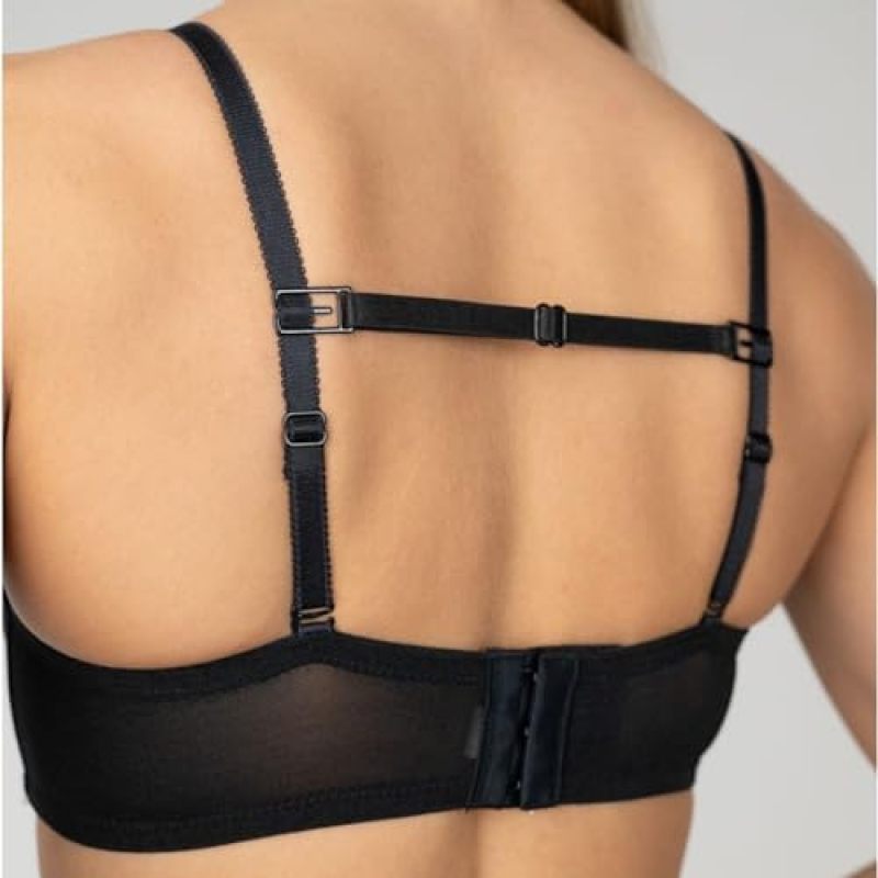 Bra Strap Clips 15 To 22 Cm Adjustable Elastic Straps Anti-Slip Grip - Invisible Seamless Wear Soft Polyester Strap Holder For Women’s Lingerie & Daily Outfits - Image 3