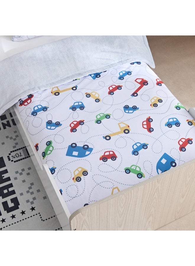 Home Box Gearhead Drift 2-Piece Toddler Comforter Set 100 X 140 Cm - Image 1