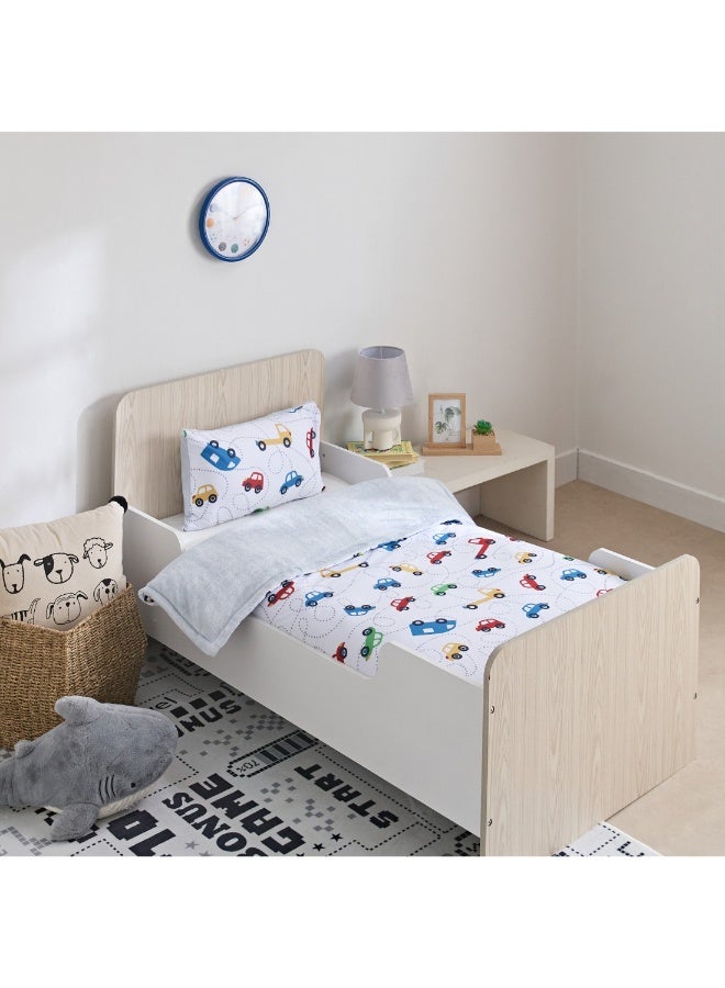 Home Box Gearhead Drift 2-Piece Toddler Comforter Set 100 X 140 Cm  - Image 3