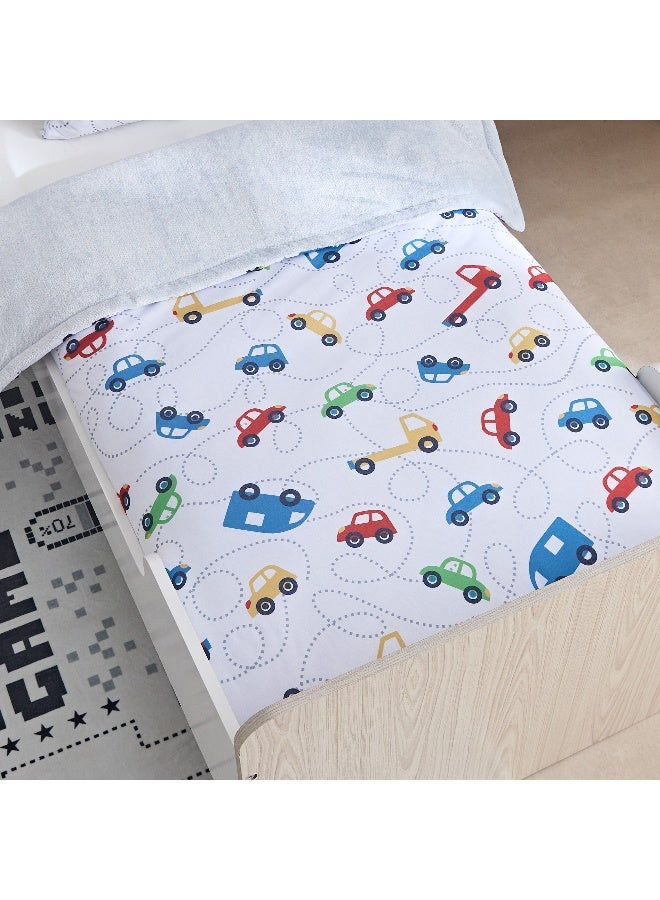 Home Box Gearhead Drift 2-Piece Toddler Comforter Set 100 X 140 Cm - Image 5