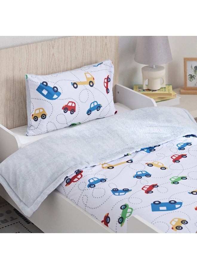 Home Box Gearhead Drift 2-Piece Toddler Comforter Set 100 X 140 Cm - Image 1
