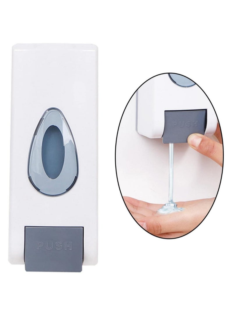 Wall Mounted Soap Dispenser 360ml - Multi-Purpose Liquid Hand Sanitizer & Soap Pump for Kitchen, Bathroom, and Office - Hygienic & Easy Installation