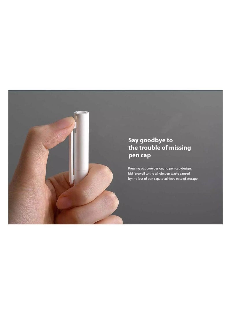 Xiaomi Mijia Mi Gel Ink Pen White - MJZXB01WC 0.5mm Quick Dry Writing Pen - Image 3