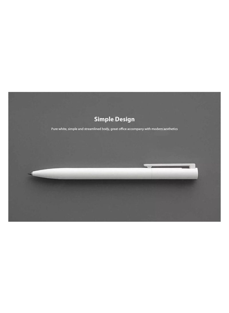 Xiaomi Mijia Mi Gel Ink Pen White - MJZXB01WC 0.5mm Quick Dry Writing Pen - Image 4