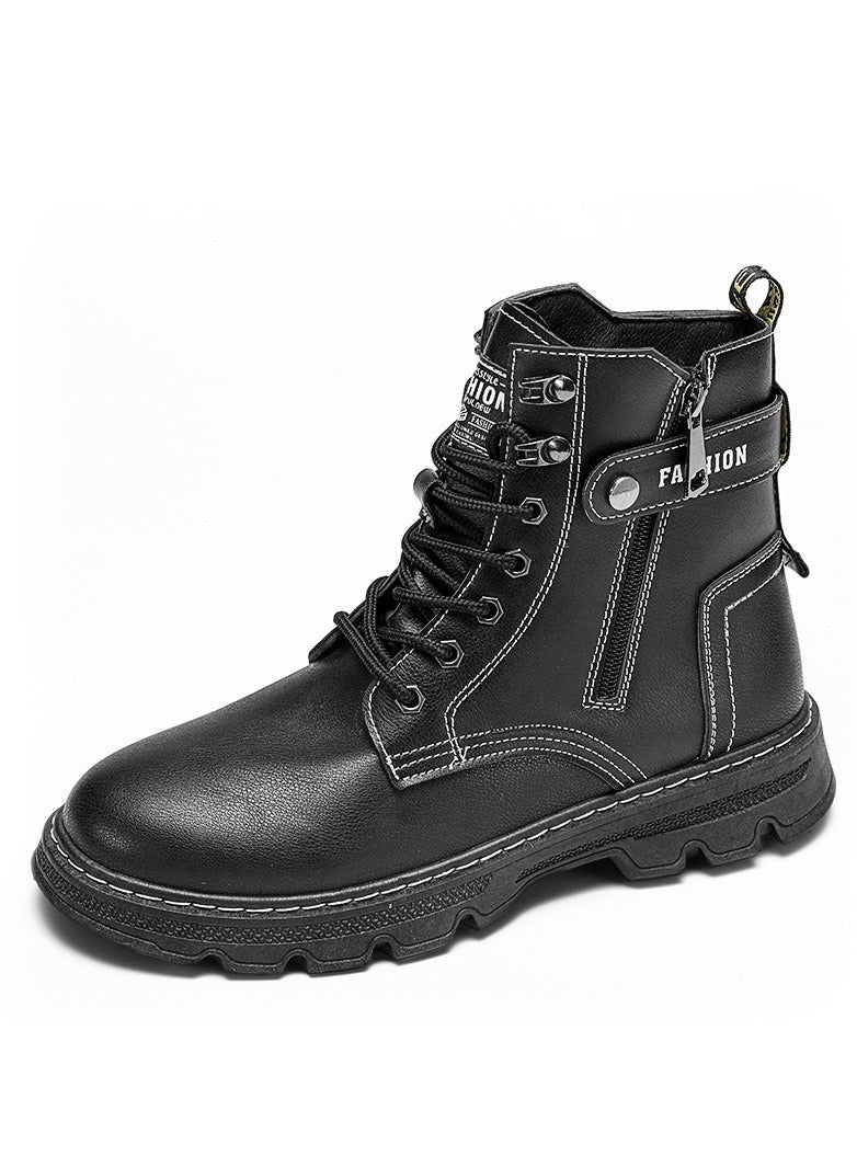 Loquat Men's Outdoor Fashion High Top Casual Boots - Image 1