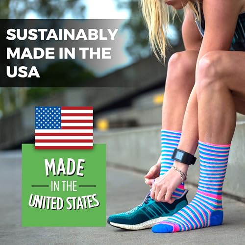 Wrightsock Run Tab Running Socks for Men and Women – Cushioned, Eco-Friendly and Anti Blister Socks with our Patented Double Layer Design - American Made, No Blisters Guaranteed - Image 5