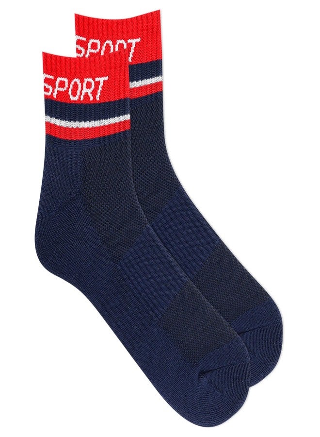 شابس جوارب رياضية مبطنة للكاحل من تشابس للرجال، بألوان متداخلة، عبوة من 6 أزواج، ألوان متنوعة، مقاسات الأحذية الرجالية: 6-12 - Image 2