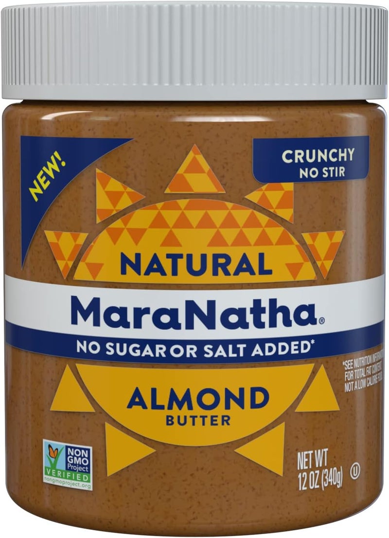 MaraNatha Natural Crunchy Almond Butter - Image 1